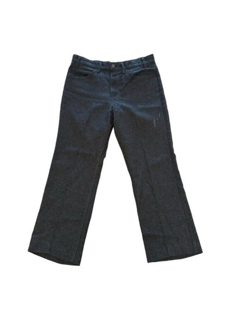 Vintage Levis Black Tab Western Pants Mens 38x30 USA Polyester Flare 70s